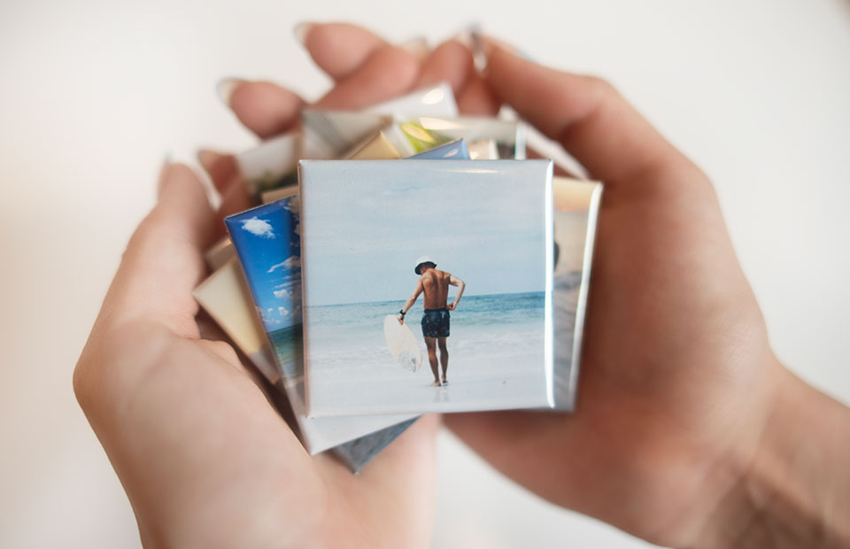 Custom Photo Magnets (set of 9)