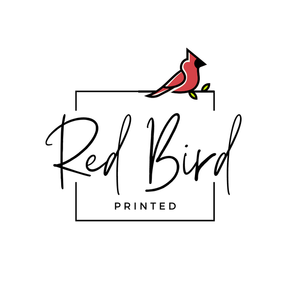Red Bird Printed